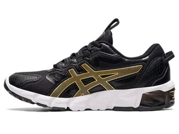 ASICS SHOES | GEL-QUANTUM 90 3 GS - Black/Pure Gold