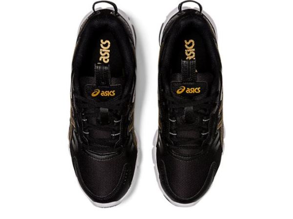 ASICS SHOES | GEL-QUANTUM 90 3 GS - Black/Pure Gold