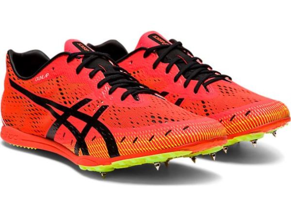 ASICS SHOES | GUN LAP 2 - Sunrise Red/Black