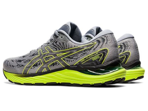 ASICS SHOES | GEL-CUMULUS 23 - Sheet Rock/Hazard Green