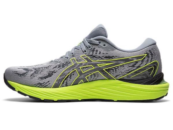 ASICS SHOES | GEL-CUMULUS 23 - Sheet Rock/Hazard Green