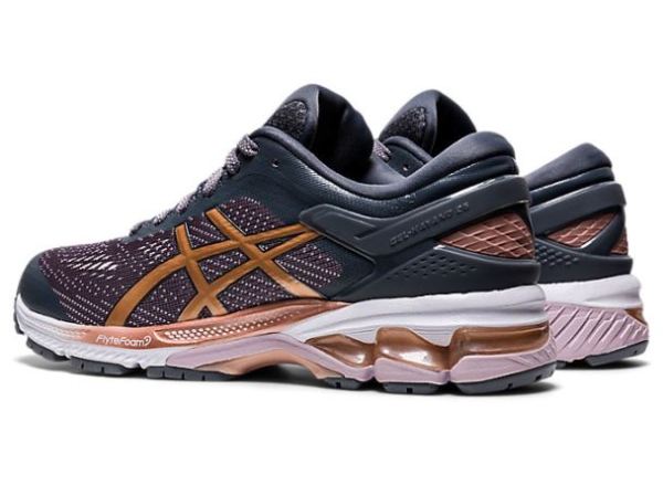 ASICS SHOES | GEL-KAYANO 26 - Metropolis/Rose Gold