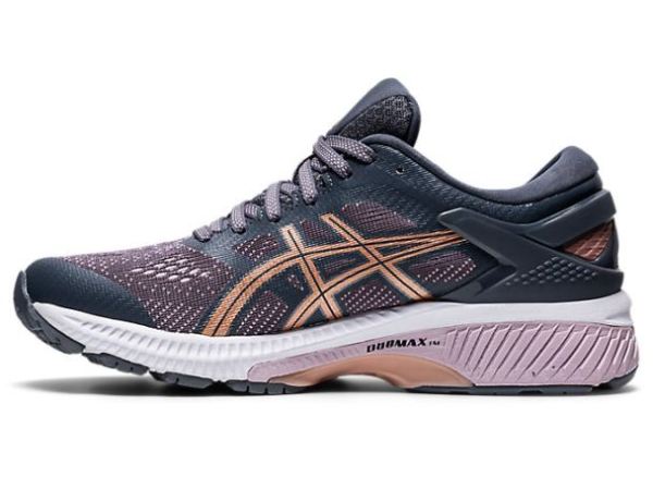 ASICS SHOES | GEL-KAYANO 26 - Metropolis/Rose Gold