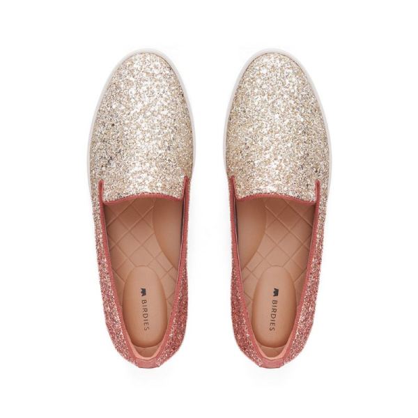 Birdies | The Swift-Light Pink Glitter Women Shoes-Pixie Dust