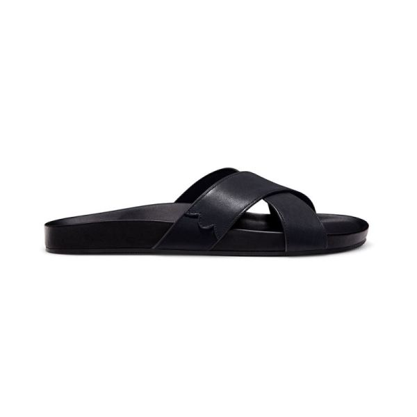 Birdies | The Robin-Black Vegan Leather Women Sandal-Black