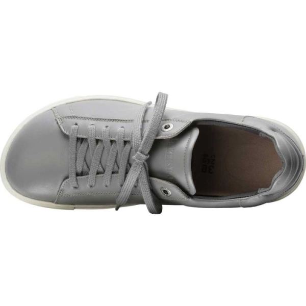 Birkenstock-Women's Bend Leather Sneaker Gray Leather