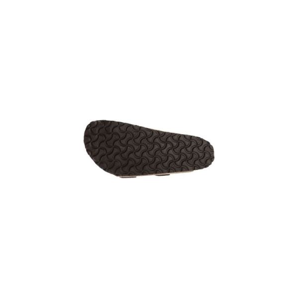 Birkenstock-Men's Arizona Suede with Soft Footbed Slide Taupe Suede with Soft Footbed