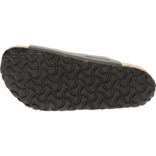 Birkenstock-Women's Florida Birko-Flor Soft Footbed Slide Black Birko-Flor