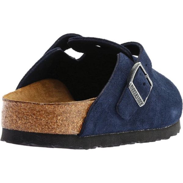 Birkenstock-Women's Boston Suede with Soft Footbed Night Suede