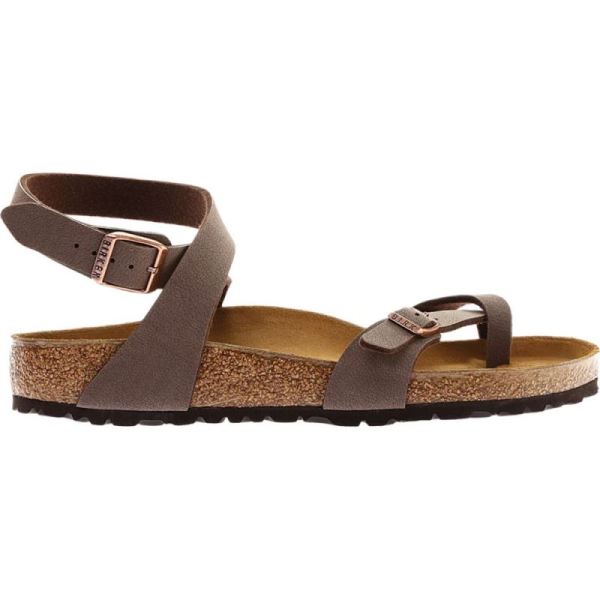 Birkenstock-Women's Yara Toe Loop Sandal Mocha Birkibuc