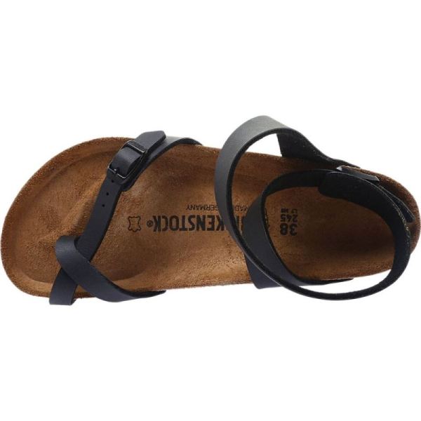 Birkenstock-Women's Yara Toe Loop Sandal Black Birko-Flor