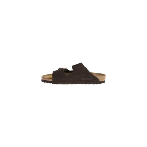 Birkenstock-Women's Arizona Suede Sandal Mocha Suede