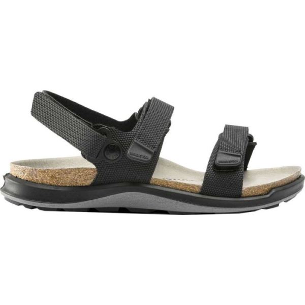 Birkenstock-Women's Kalahari Active Birko-Flor Sandal Futura Black Birko-Flor