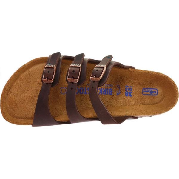 Birkenstock-Women's Florida Oiled Leather with Soft Footbed Habana Oiled Leather