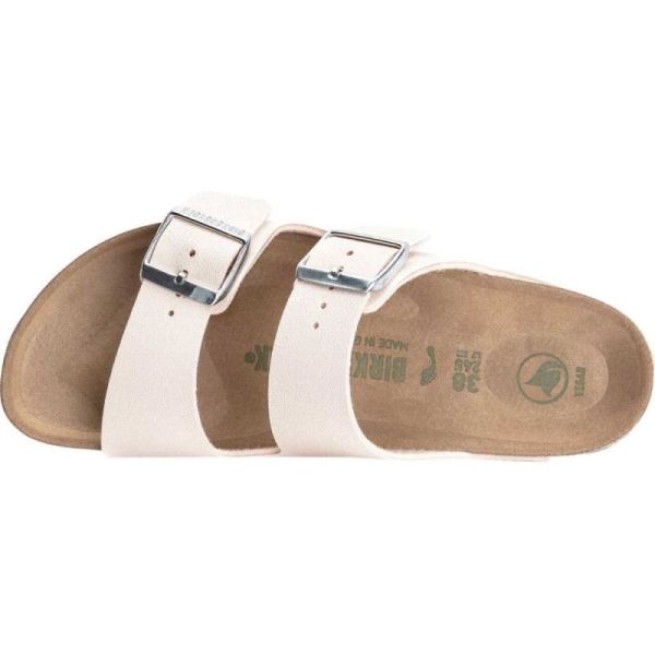 Birkenstock-Women's Arizona Vegan Slide Light Rose Birkibuc