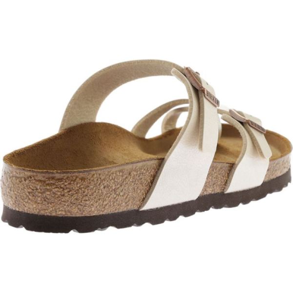 Birkenstock-Women's Mayari Birko Flor Strappy Sandal Graceful Pearl White Birko-Flor