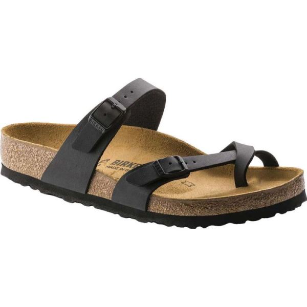 Birkenstock-Women's Mayari Birko Flor Strappy Sandal Black