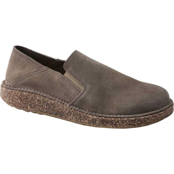 Birkenstock-Women's Callan Convertible Slip On Sneaker Gray Taupe Suede