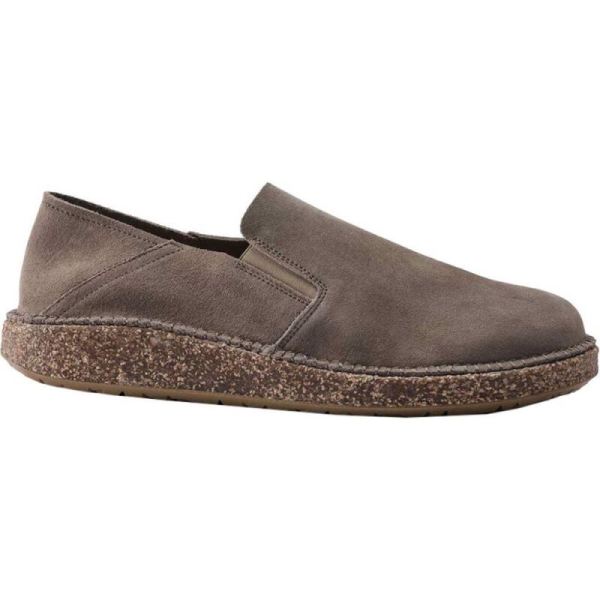 Birkenstock-Women's Callan Convertible Slip On Sneaker Gray Taupe Suede