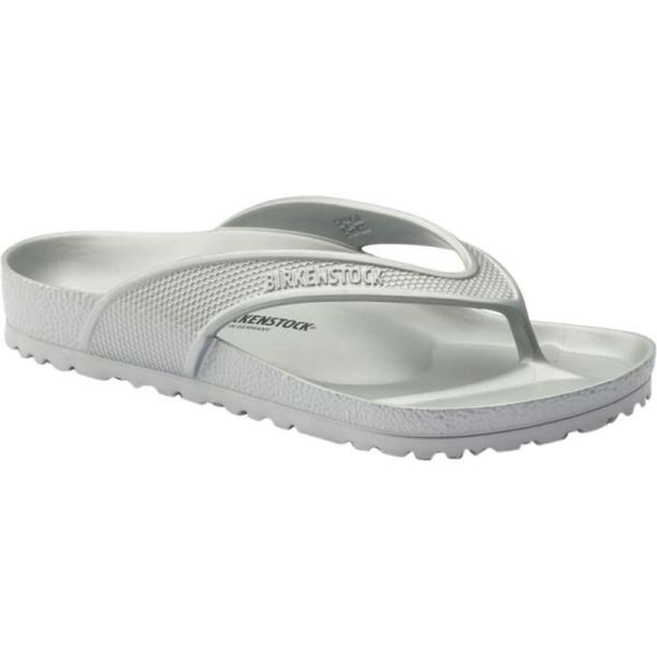 Birkenstock-Women's Honolulu Flip Flop Metallic Silver EVA