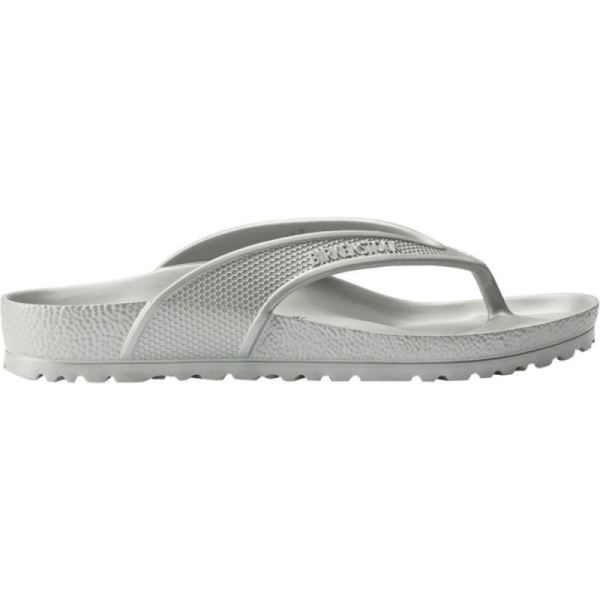 Birkenstock-Women's Honolulu Flip Flop Metallic Silver EVA