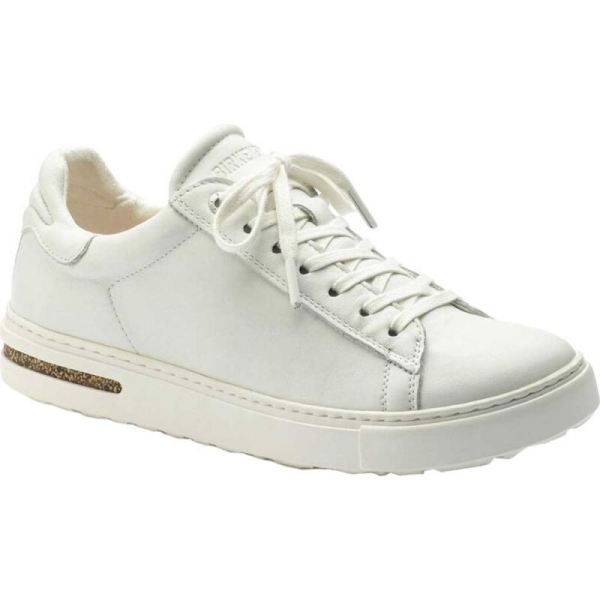 Birkenstock-Men's Bend Leather Sneaker White Leather