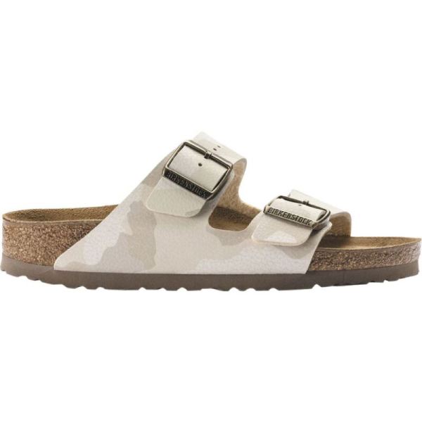 Birkenstock-Women's Arizona Camo Slide Desert Soil Sand Camo Birko-Flor