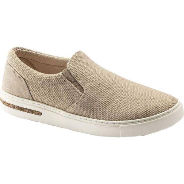 Birkenstock-Women's Oswego Slip On Sneaker Sandcastle Canvas