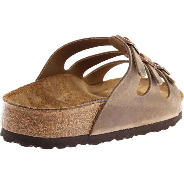 Birkenstock-Women's Florida Oiled Leather with Soft Footbed Tobacco Oiled Leather