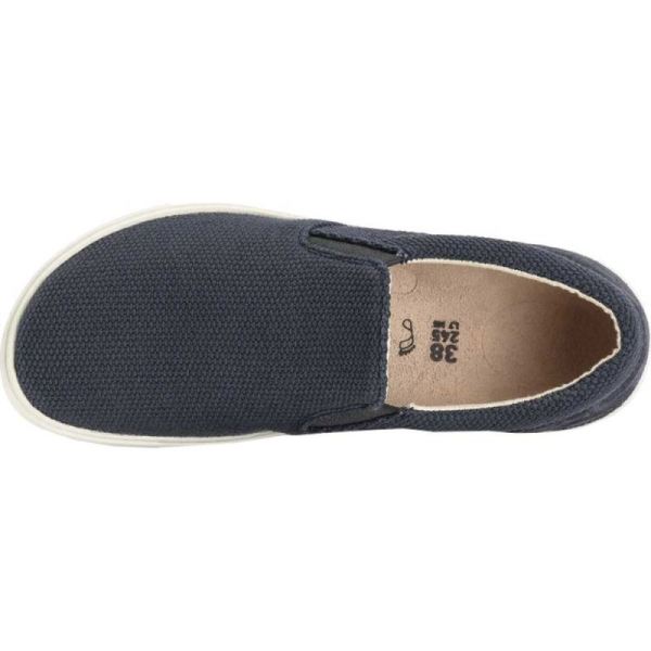 Birkenstock-Women's Oswego Slip On Sneaker Midnight Canvas