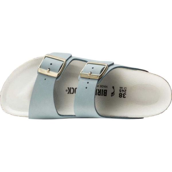 Birkenstock-Women's Arizona Nubuck Slide Sky Nubuck