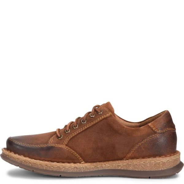 Born | For Men Bronson Slip-Ons & Lace-Ups - Glazed Ginger Distressed (Brown)