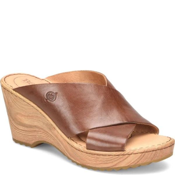 Born | For Women Nora Sandals - Luggage (Brown)