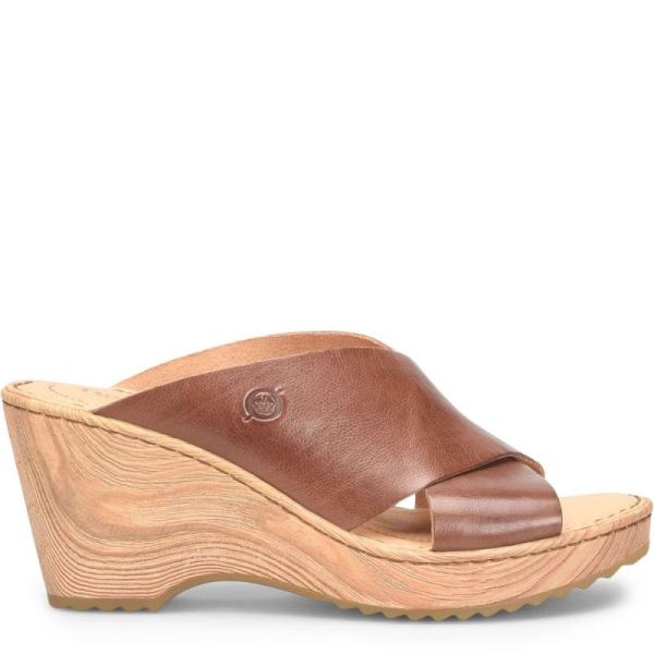 Born | For Women Nora Sandals - Luggage (Brown)