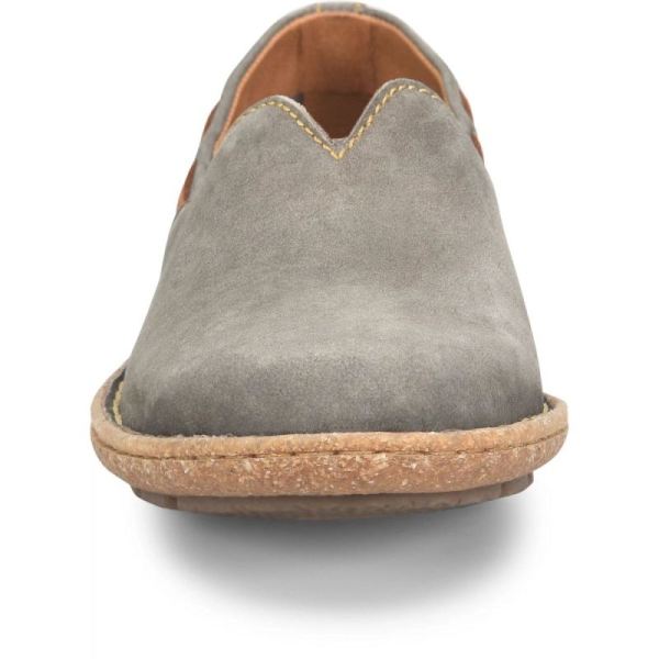 Born | For Women Naya Slip-Ons & Lace-Ups - Grey Nubuck (Grey)