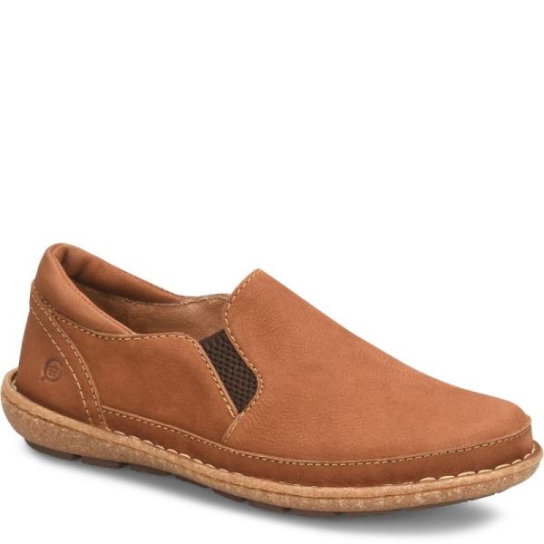 Born | For Women Mayflower II Slip-Ons & Lace-Ups - Maple Leaf Nubuck (Tan)