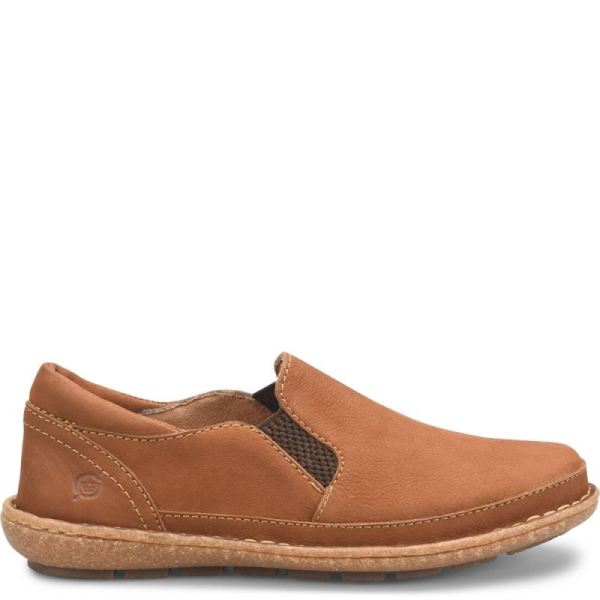 Born | For Women Mayflower II Slip-Ons & Lace-Ups - Maple Leaf Nubuck (Tan)