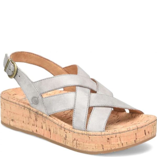 Born | For Women Shona Sandals - Grey Cenere (Grey)