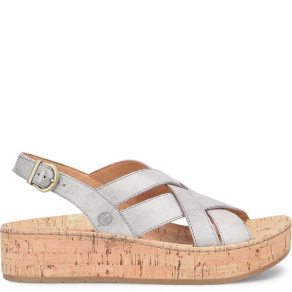 Born | For Women Shona Sandals - Grey Cenere (Grey)