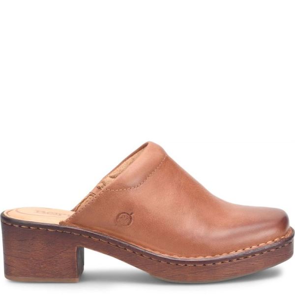 Born | For Women Hilary Clogs - Cognac (Brown)