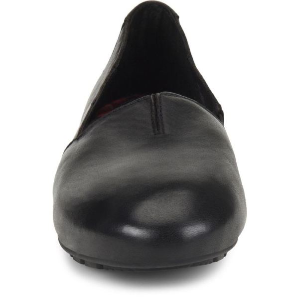 Born | For Women Sebra Flats - Black Leather (Black)