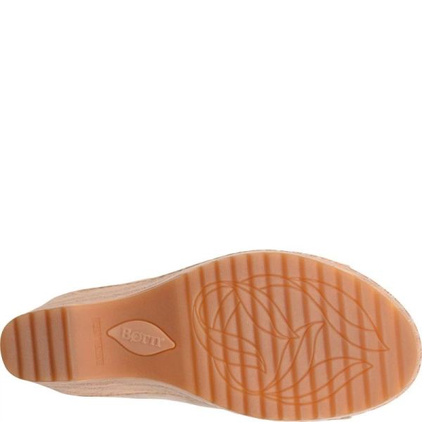 Born | For Women Nora Sandals - Cream Visone Suede (Tan)