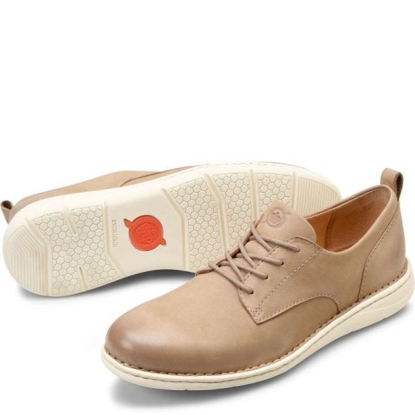 Born | For Men Todd Slip-Ons & Lace-Ups - Taupe Stone (Tan)