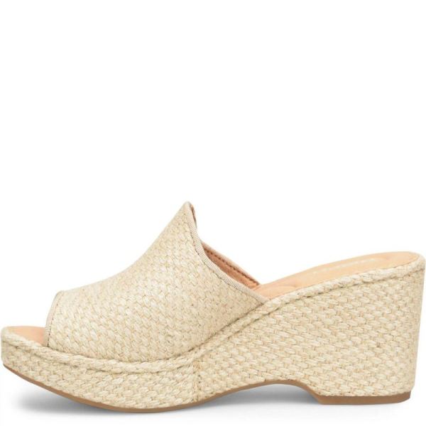 Born | For Women Lilah Raffia Sandals - Natural Raffia (Tan)