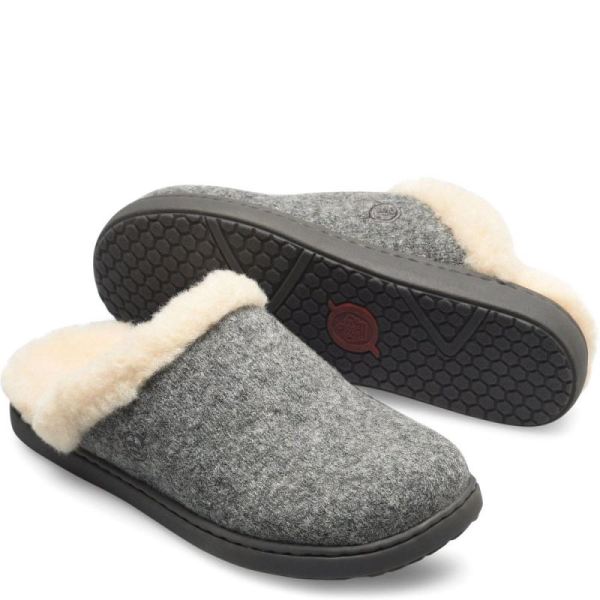 Born | For Women Zoe Clogs - Grey Wool Combo (Grey)