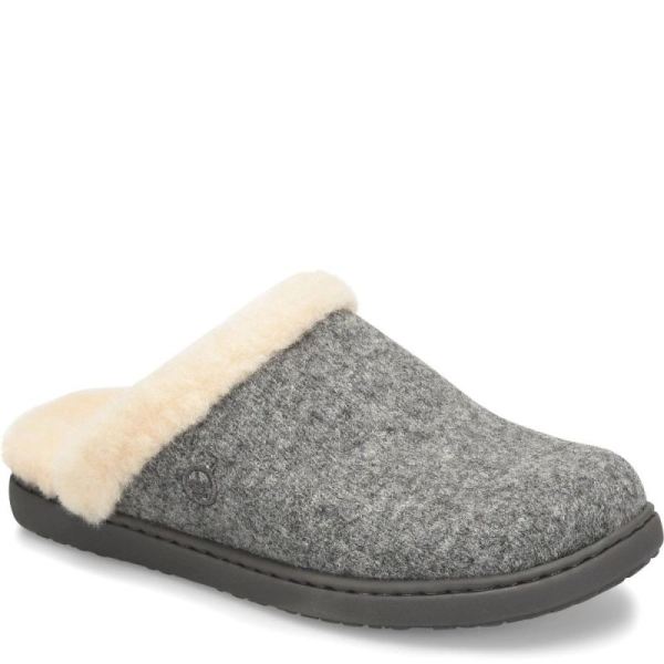 Born | For Women Zoe Clogs - Grey Wool Combo (Grey)