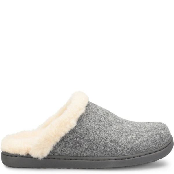 Born | For Women Zoe Clogs - Grey Wool Combo (Grey)