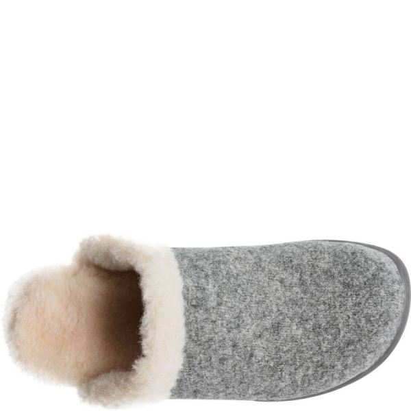 Born | For Women Zoe Clogs - Grey Wool Combo (Grey)