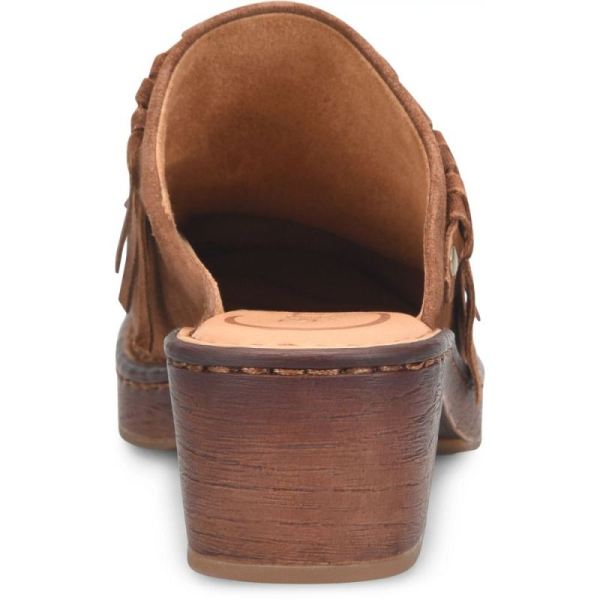 Born | For Women Harmony Clogs - Glazed Ginger Distressed (Brown)