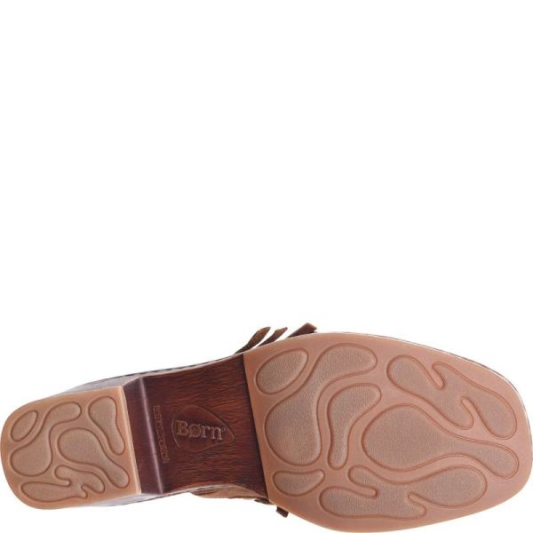 Born | For Women Harmony Clogs - Glazed Ginger Distressed (Brown)